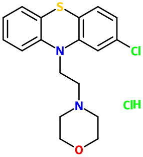 (图片) MC080159 2-Cl-10-[2-(4-morpholinyl)ethyl]-10H-phenothiazine HCl